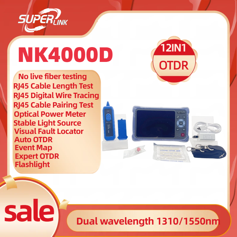 Novker 12'si 1 Arada Mini OTDR - Optical Time Domain Reflectometer Otdr 1310 1550Nm incelemesi ve fiyatı